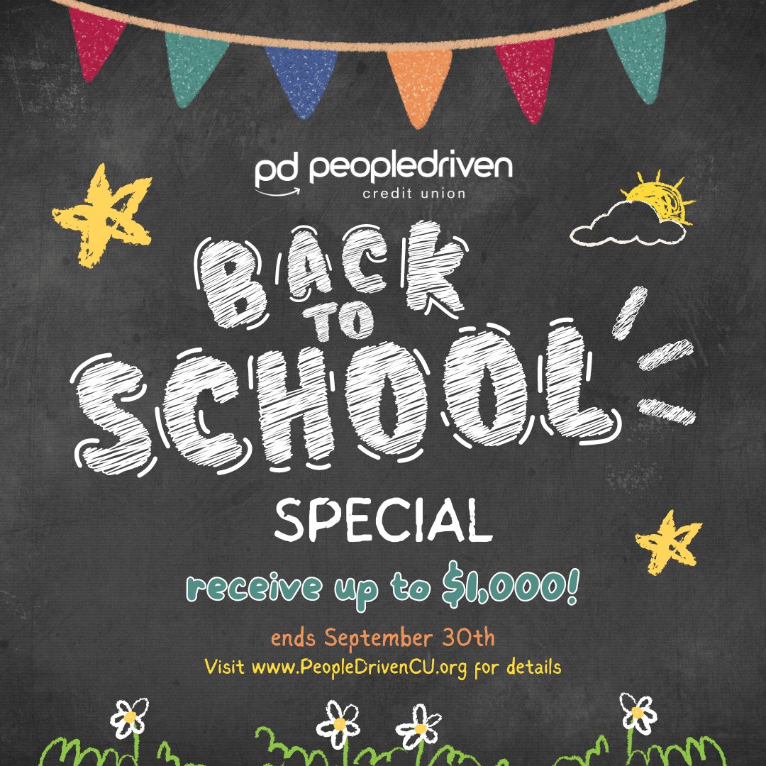 PD Quick Cash Back-to-School Loan | People Driven Credit Union