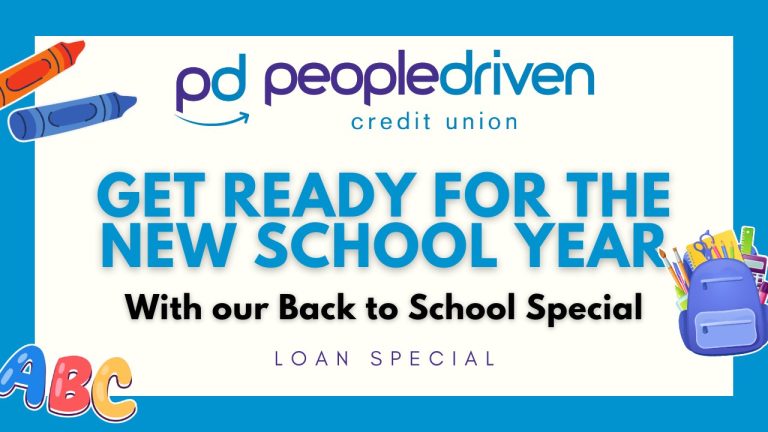 Back-to-School Loan Special graphic.