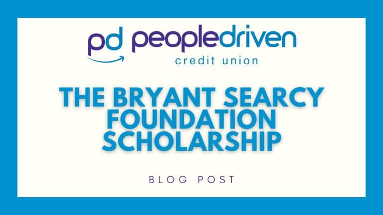 Graphic: The Bryant Searcy Foundation Scholarship.