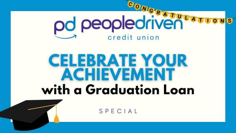 Graphic: Celebrate Your Achievement with a Graduation Loan.