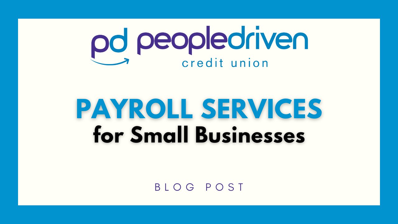 Graphic: Payroll Services for Small Businesses.