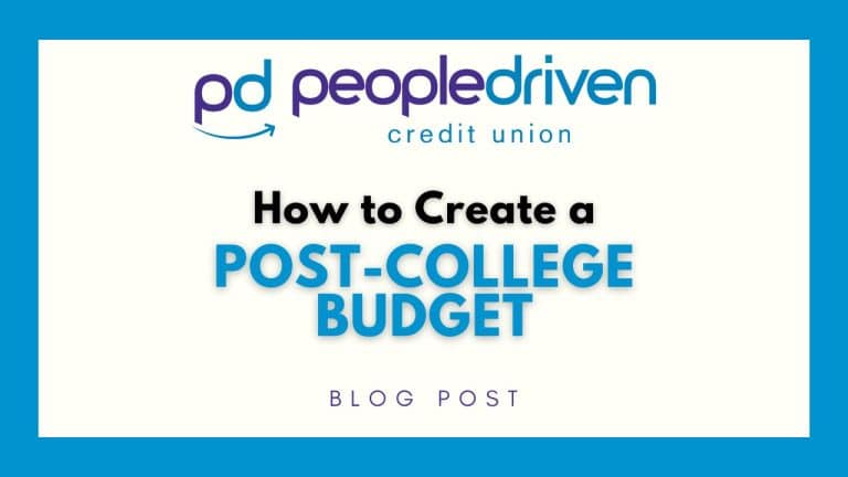 Graphic: How to Create a Post-College Budget.