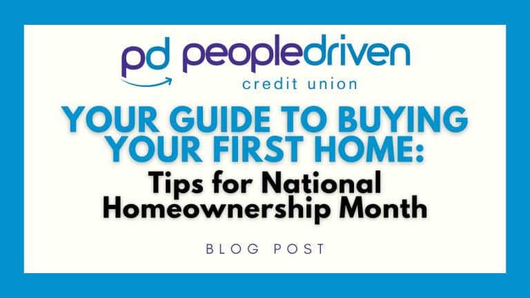 Graphic: Your Guide to Buying Your First Home: Tips for National Homeownership Month.