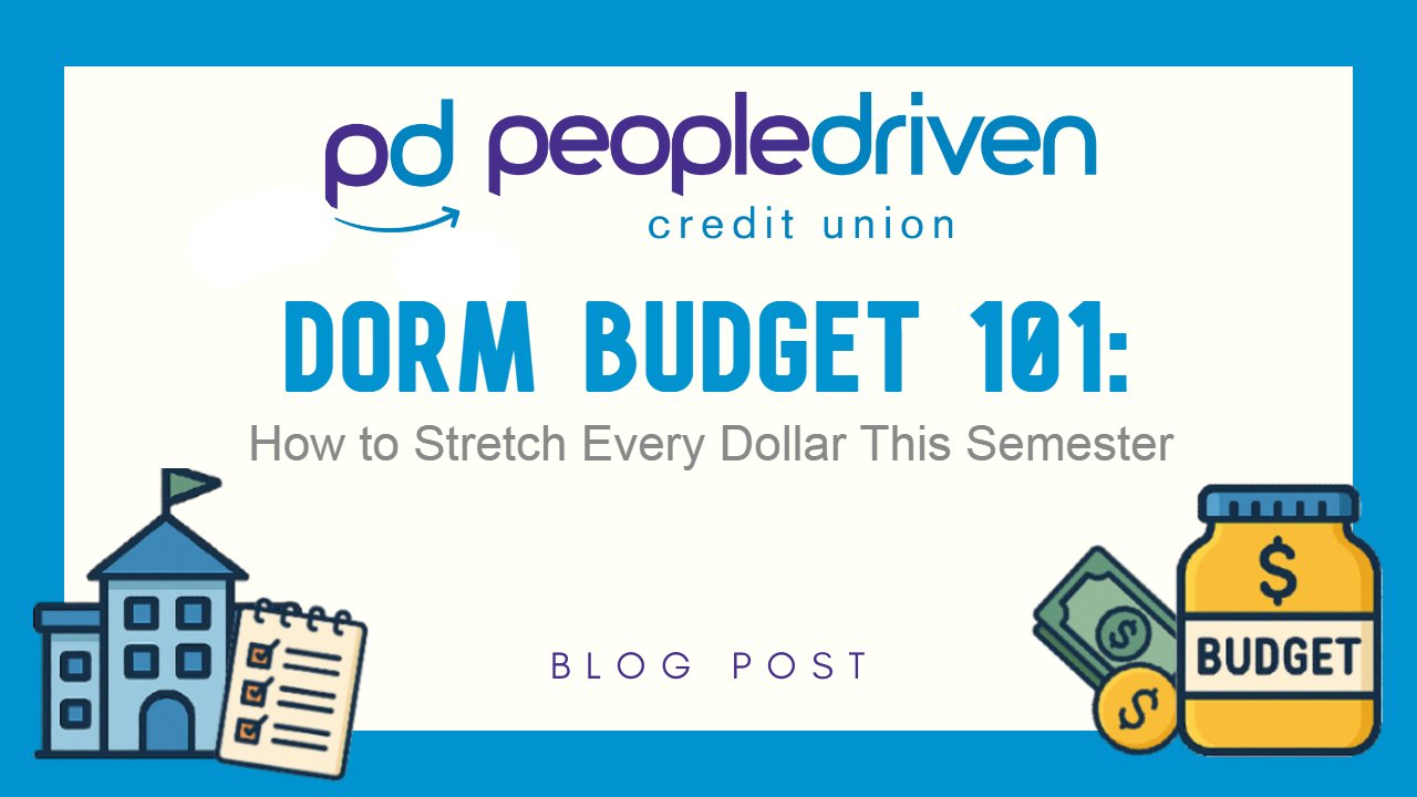 Graphic: Dorm Budget 101: How to Stretch Every Dollar This Semester.