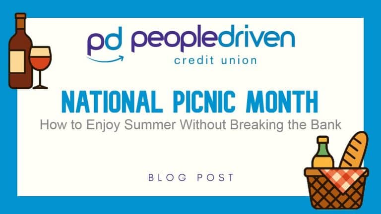 Graphic: National Picnic Month: How to Enjoy Summer Without Breaking the Bank.