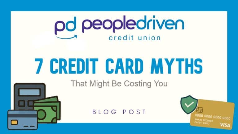 Graphic: 7 Credit Card Myths That Might Be Costing You.