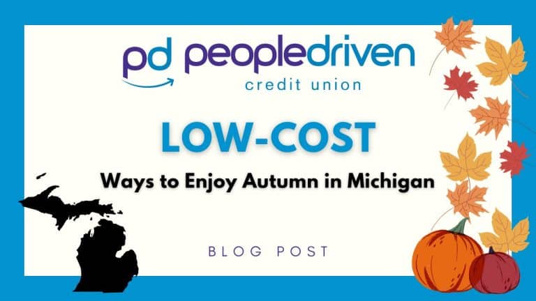 Graphic: Low-Cost Ways to Enjoy Autumn in Michigan.