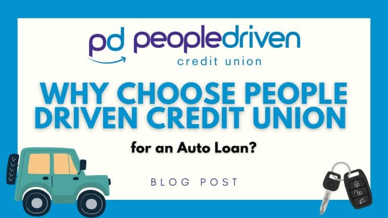 Graphic: Why Choose People Driven Credit Union for an Auto Loan?