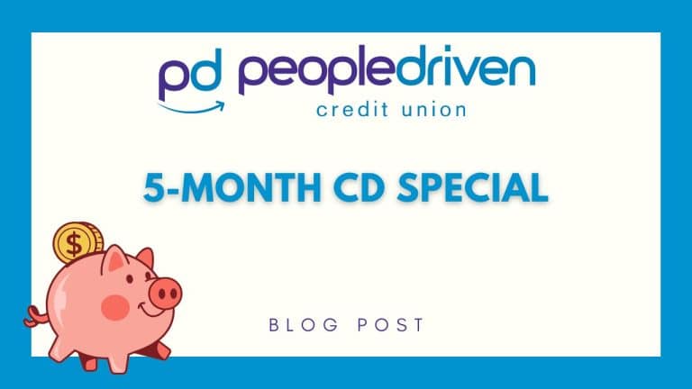 Graphic: 5-Month CD Special.