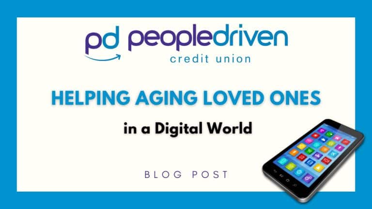 Graphic: Helping Aging Loved Ones in a Digital World.