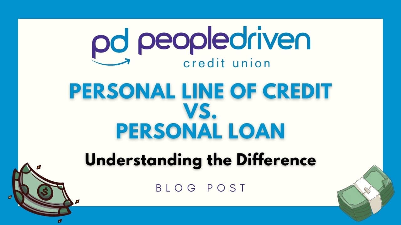 Graphic: Personal Line of Credit vs. Personal Loan: Understanding the Difference.