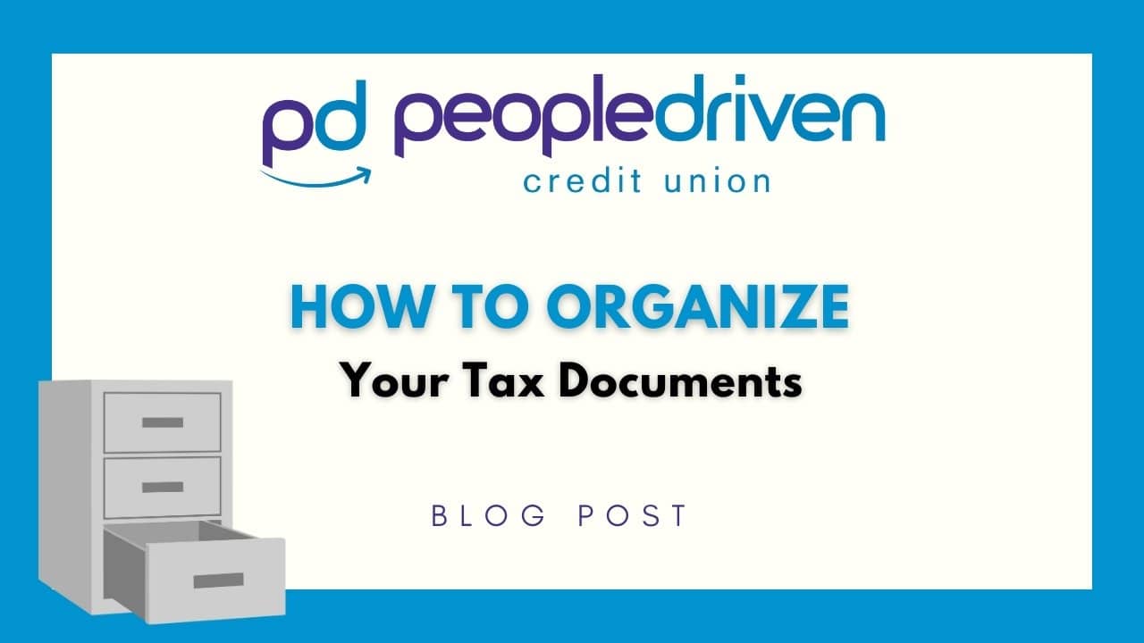 Graphic: How to Organize Your Tax Documents.