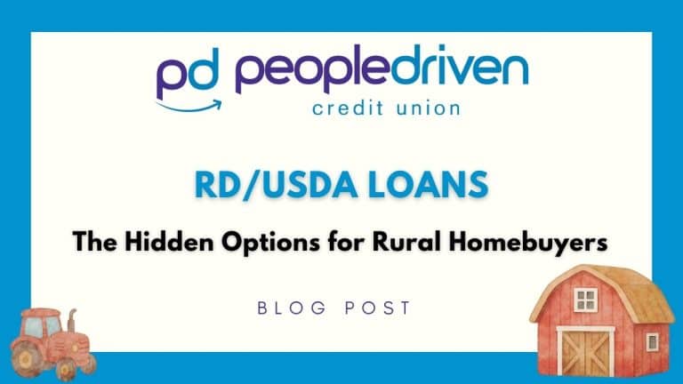 Graphic: USDA Loans, The Hidden Options for Rural Homebuyers.