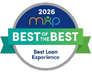2026 MemberXP Best of the Best Award Winner badge, Best Loan Experience.