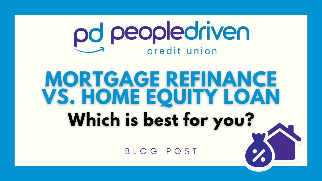 Mortgage options comparison blog post Mortgage Refinance vs. Home Equity Loan