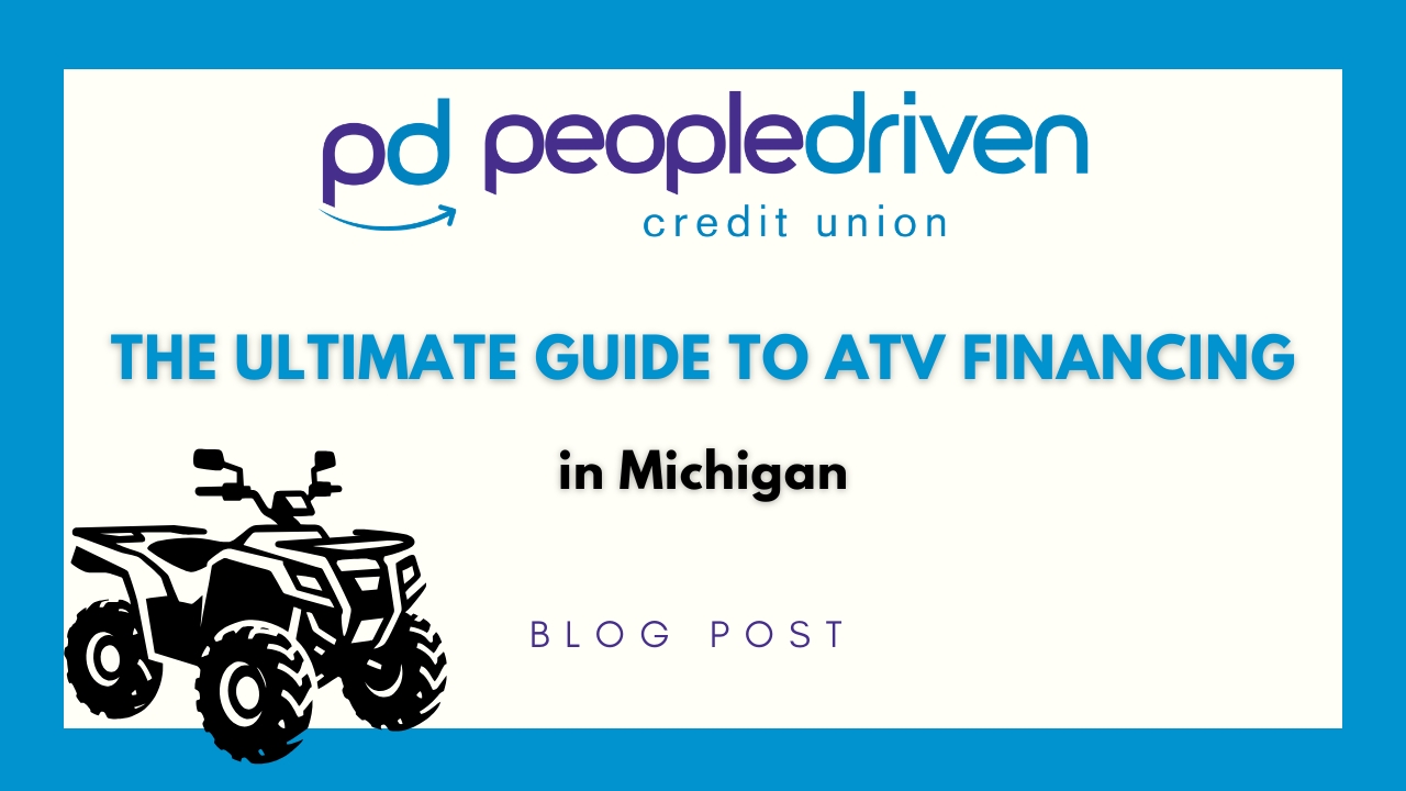 Graphic: The Ultimate Guide to ATV Financing in Michigan.
