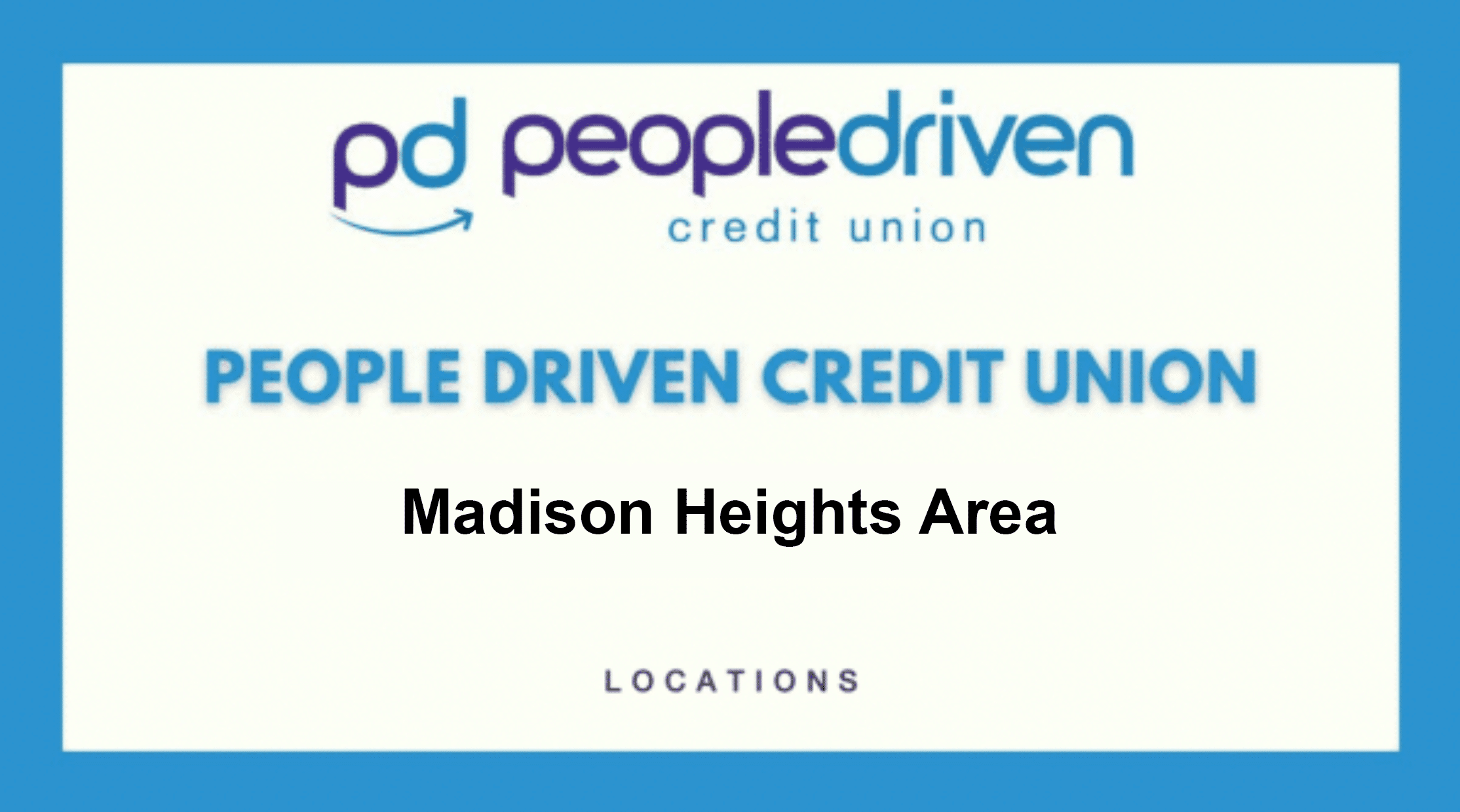 People Driven Credit Union Personal Loans Madison Heights