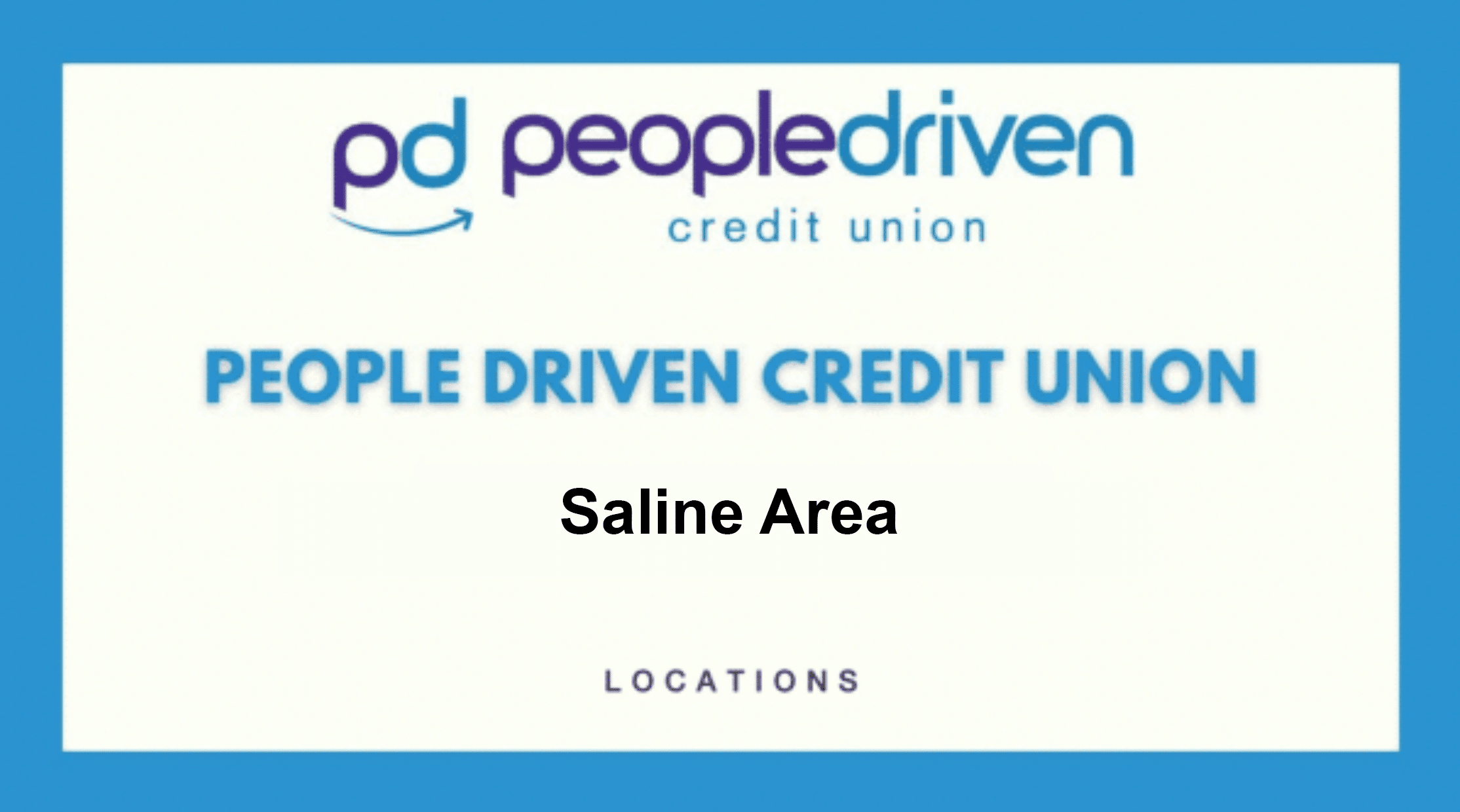 People Driven Credit Union Personal Loans Saline MI