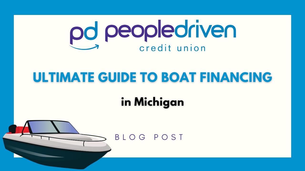 Graphic: Ultimate Guide to Boat Financing in Michigan.