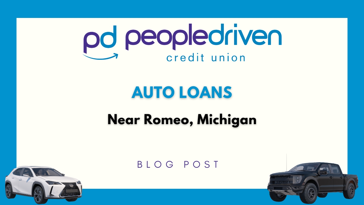 Graphic: Auto Loans Near Romeo, Michigan.