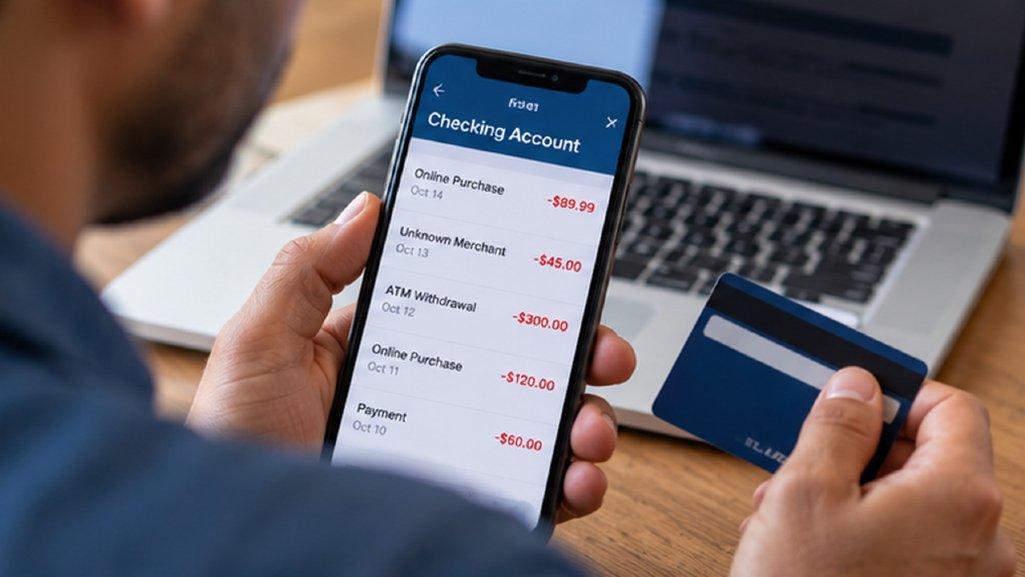 Check your credit reports, bank accounts, and statements for activity you don't recognize.