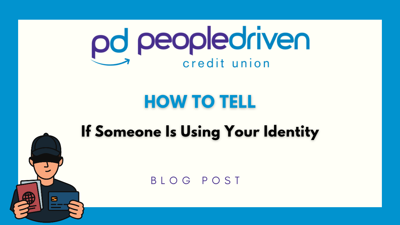 Graphic: Signs of identity theft, How to Tell If Someone Is Using Your Identity.