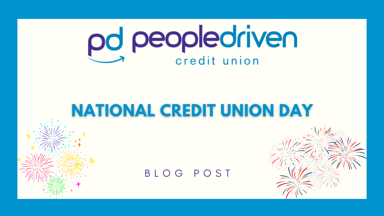 Graphic: National Credit Union Day.